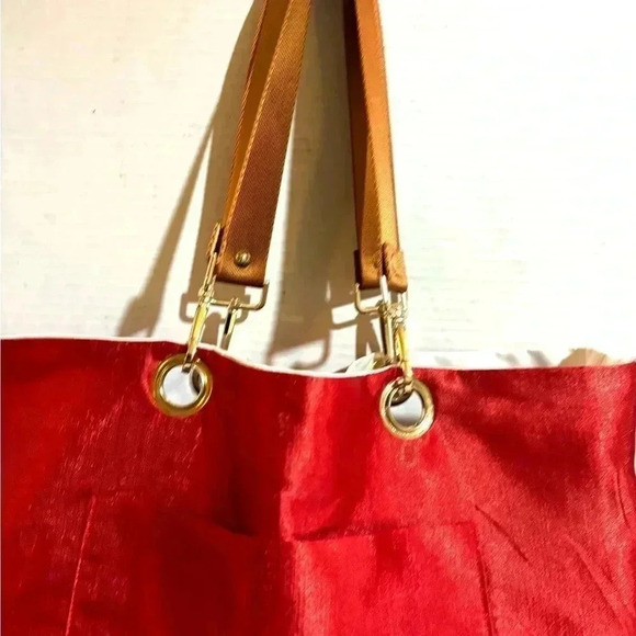 Handcrafted,  Skull face nlyon tote reversible handbag - Picture 8 of 9